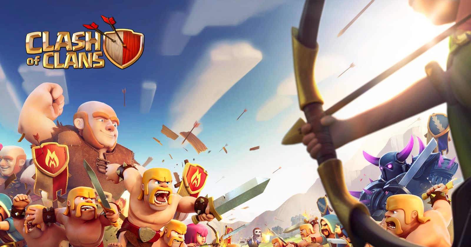 Clash of Clans key art