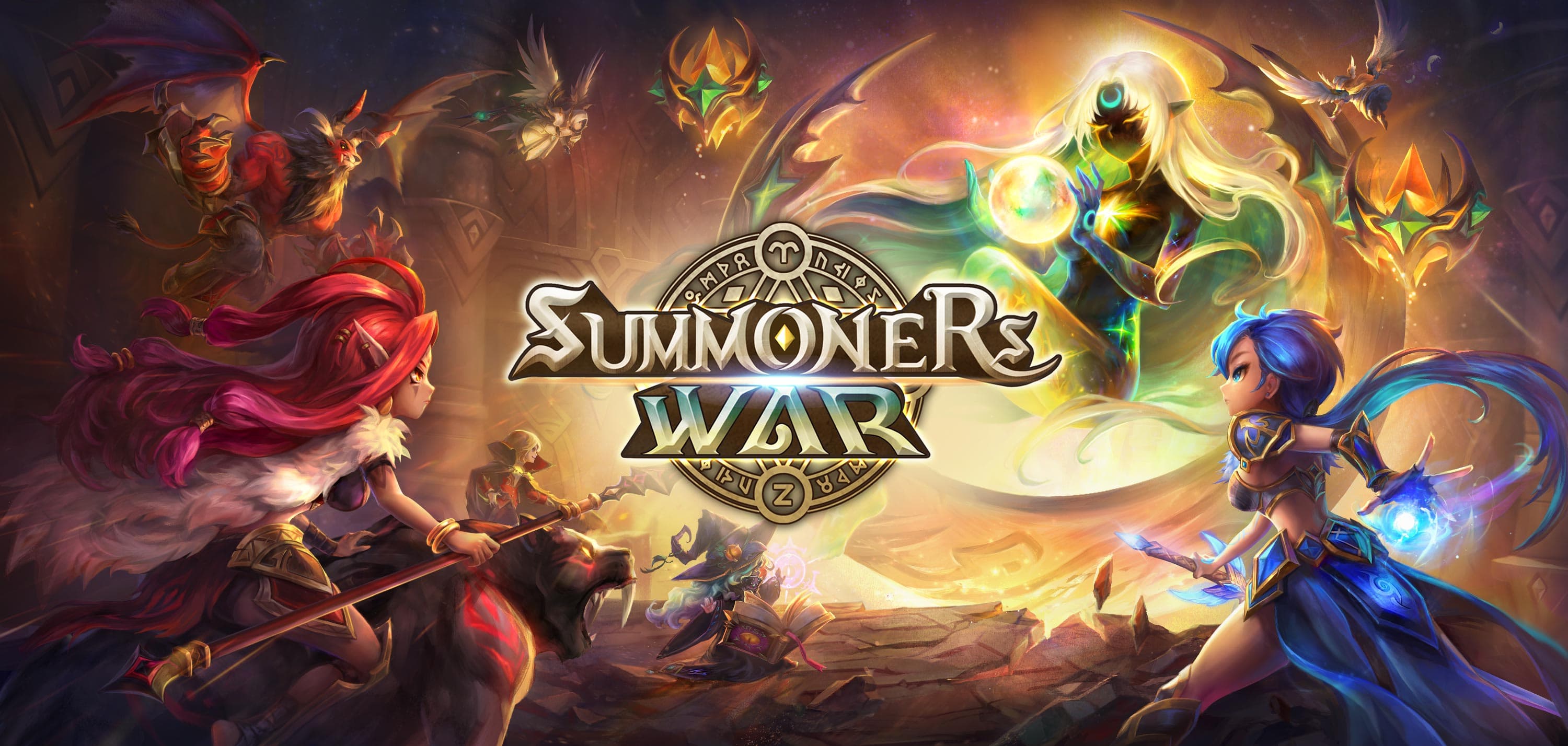 Summoners War: Sky Arena key art