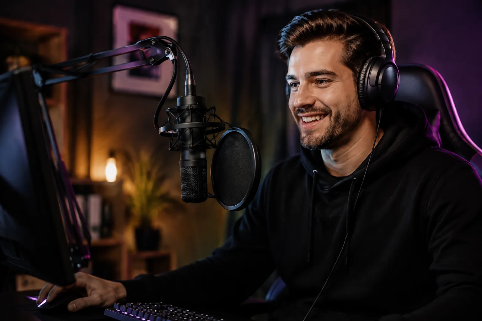 A Real Microphone or Better Boom Mic