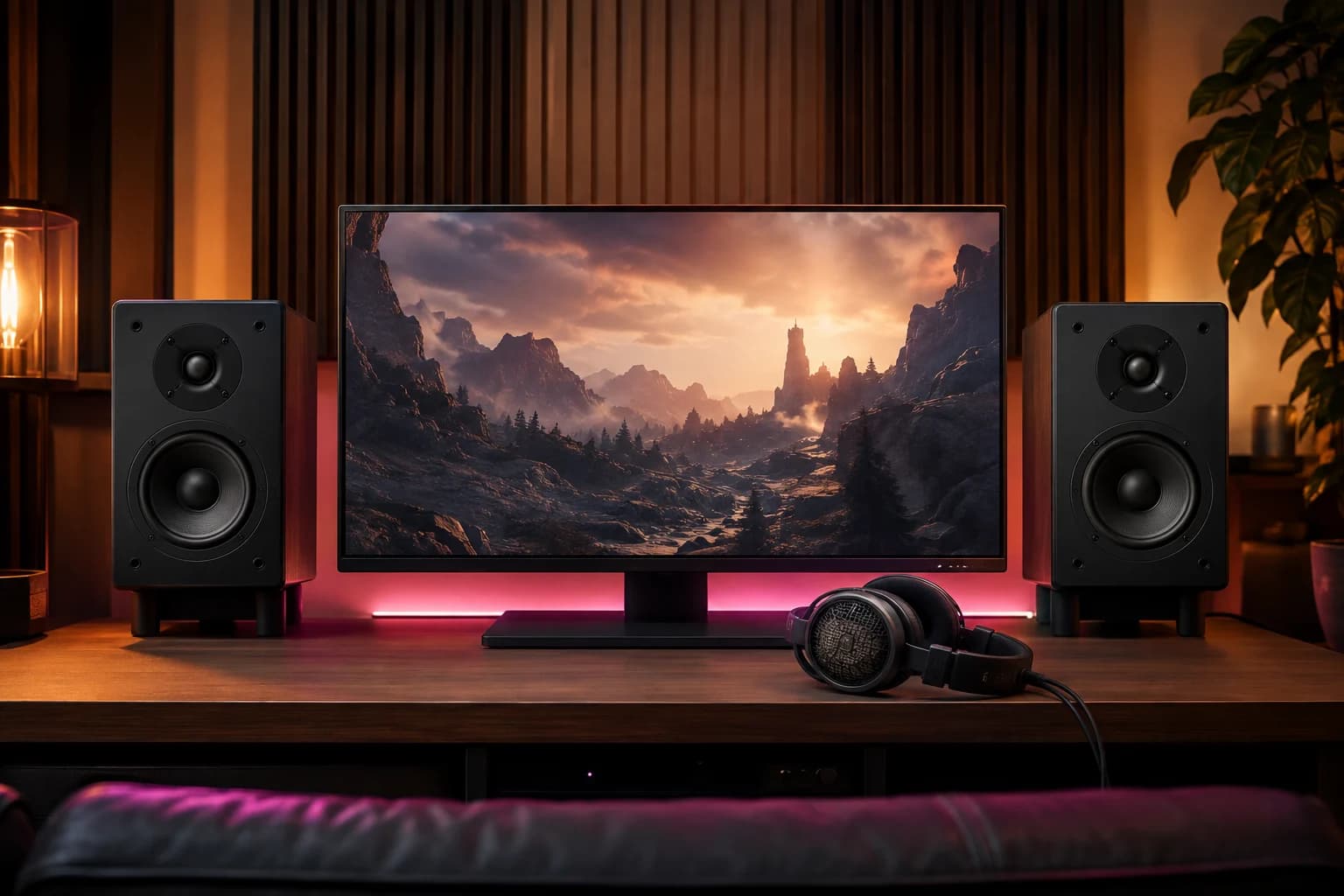 Speakers or Headphones With Better Imaging