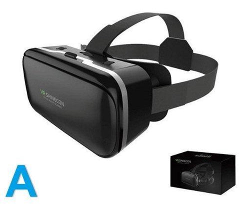 100% original VR shinecon 6.0 gafas de realidad virtual 120 fov 3D Gafas Google cartón con auriculares estéreo caja para Smartphone - Gamer Z Paradise