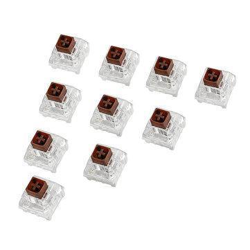 10Pcs Kailh BOX Brown Switch Keyboard Switches for Mechanical Gaming Keyboard - Gamer Z Paradise