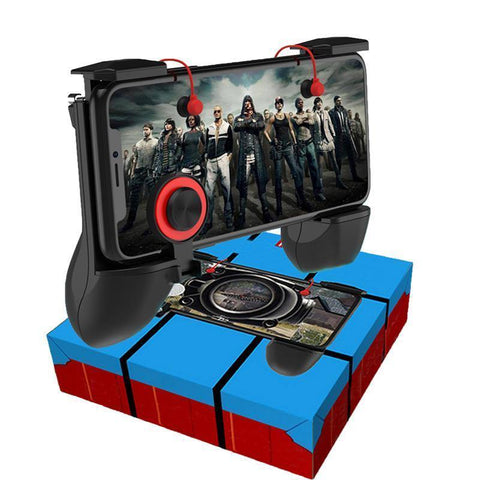 3 in 1 PUBG Game Fire Button AimEat Chicken Artifact MV Handle Auxiliary Game Jedi Survival Stimulate Battlefield King Glory Walking Artifact Set Key Smart Phone Trigger R1 L1 Shooter Gampads PUBG Mobile Gaming Handle Shooter Controller (China) - Gamer Z Paradise
