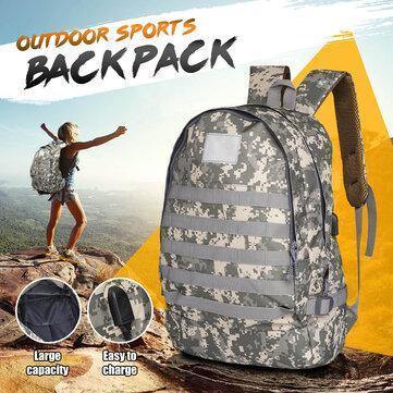 35L Outdoor Tactical Backpack Military Camouflage Bag Travel Soft bag School bag - Gamer Z Paradise