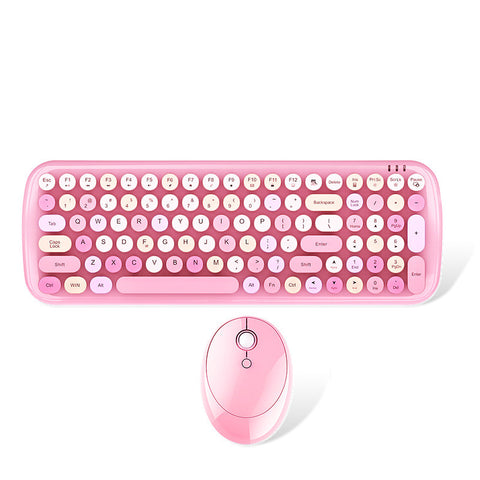 Color Lipstick Girls Punk Keyboard