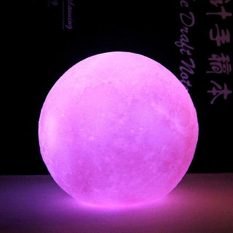 3D Moon Lamp - Gamer Z Paradise