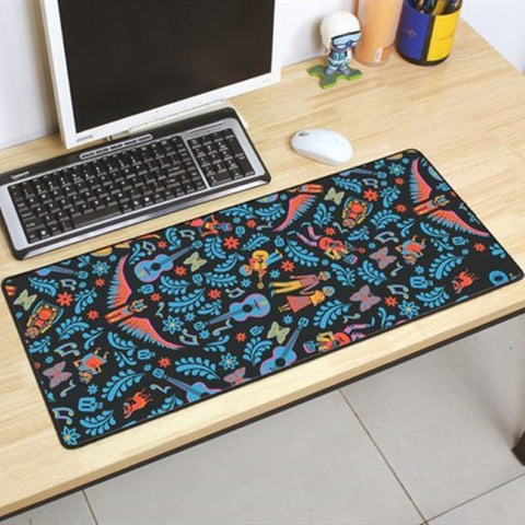 Doodle Mouse Pad Gaming Keyboard Cartoon Mouse Pad Large Thickening - Gamer Z Paradise
