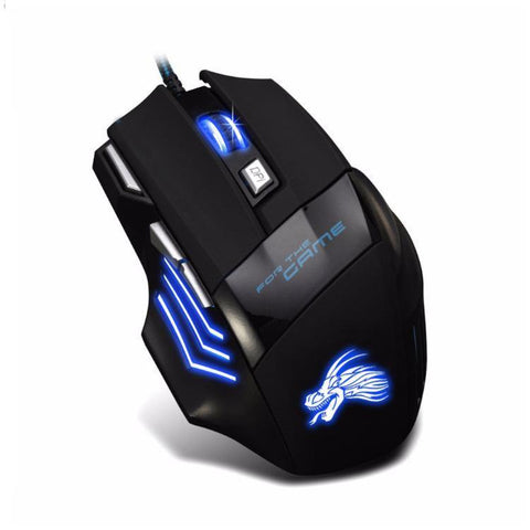 7-button Colorful Breathing Light Backlit Gaming Mouse - Gamer Z Paradise