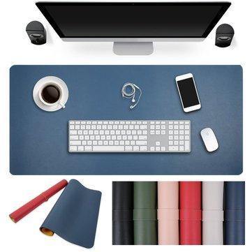 90x45cm Both Sides Two Colors PU leather Mouse Pad Mat Large Office Gaming Desk Mat - Gamer Z Paradise