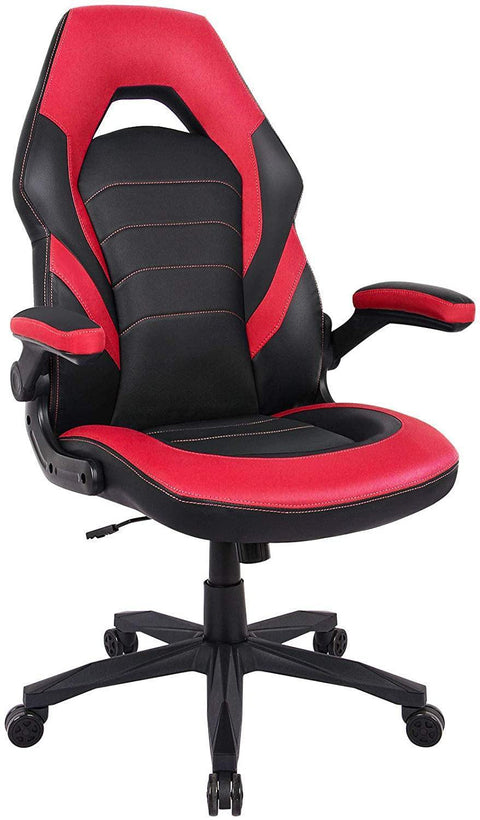Aidoly Gaming Chair Racing Computer Desk Executive Office Chair, 360 degree Swivel Flip-up Arms Ergonomic Design for Lumbar Support Women Men Adults - Gamer Z Paradise