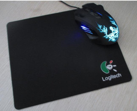 All Black Mouse Pad Computer Pad Desktop Pad - Gamer Z Paradise