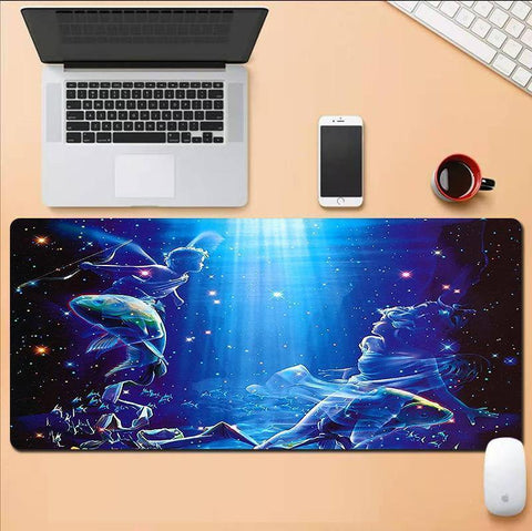 Animated Angel Mouse Pad Large Personality Creative INS Keyboard Notebook Anime Computer Office Writing Desk Mat - Gamer Z Paradise