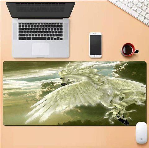 Animated Angel Mouse Pad Large Personality Creative INS Keyboard Notebook Anime Computer Office Writing Desk Mat - Gamer Z Paradise