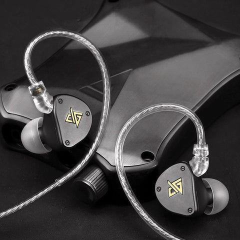 Auglamour F300 Dynamic Driver 2pin 0.78mm Detachable HiFi In-Ear Earphones - Gamer Z Paradise