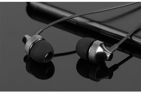 Auricular Metal Fever Heavy Bass Copper HD Metal Bass Stereo Earpiece - Gamer Z Paradise