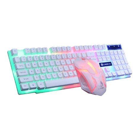 Backlit keyboard and mouse - Gamer Z Paradise