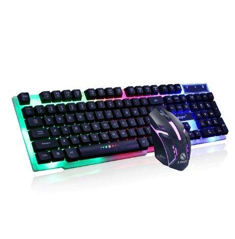 Backlit keyboard and mouse - Gamer Z Paradise
