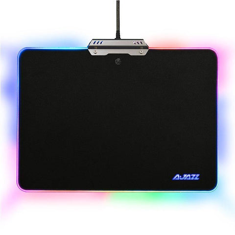Black Jue RGB Light Gaming Mouse Pad - Gamer Z Paradise