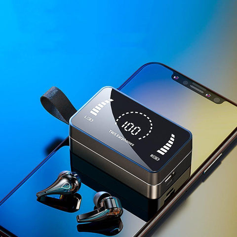 Bluetooth 5.0 Earphones Stereo Sports Waterproof Bluetooth Wireless Headphones 3500mAh Charging Box Earbuds with Mic Headset - Gamer Z Paradise