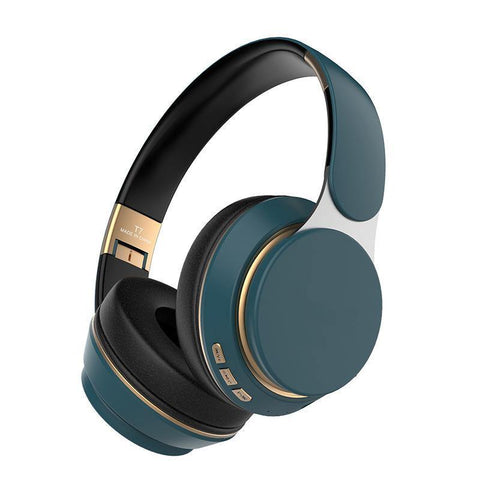 Bluetooth 5.0 Stereo Card Folding Metal Computer Wireless Headset - Gamer Z Paradise