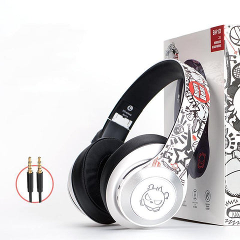 Bluetooth Headset Head-mounted Noise Reduction Foldable Ultra-long Battery Life Men And Women Running - Gamer Z Paradise