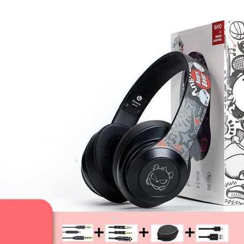 Bluetooth Headset Head-mounted Noise Reduction Foldable Ultra-long Battery Life Men And Women Running - Gamer Z Paradise