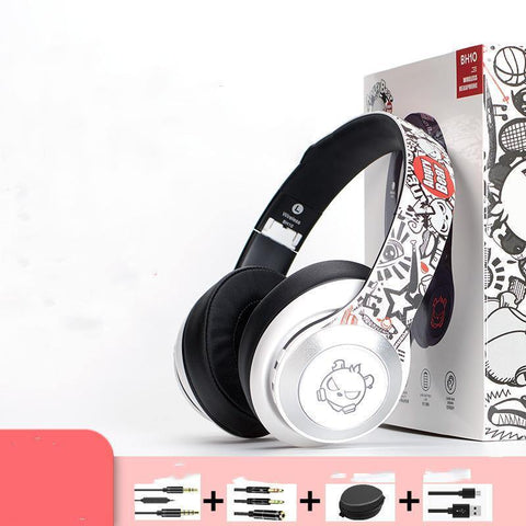 Bluetooth Headset Head-mounted Noise Reduction Foldable Ultra-long Battery Life Men And Women Running - Gamer Z Paradise