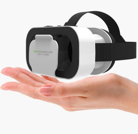 Casque Headset Vr Box Shinecon Virtual Reality Glasses 3D Helmet 3 D Google Cardboard For Smart Phone Smartphone Lens Daydream - Gamer Z Paradise
