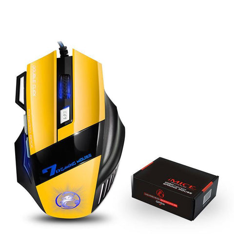 Colorful RGB Breathing Light Gaming Silent Gaming Mouse - Gamer Z Paradise