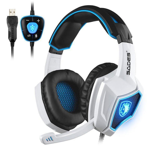 Computer headset kit 7.1 sound with reflective microphone - Gamer Z Paradise