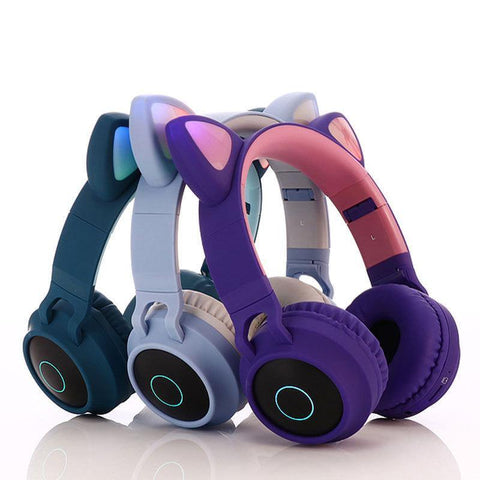 Cute Bluetooth 5.0 Headphone Stereo Wireless Headset - Gamer Z Paradise