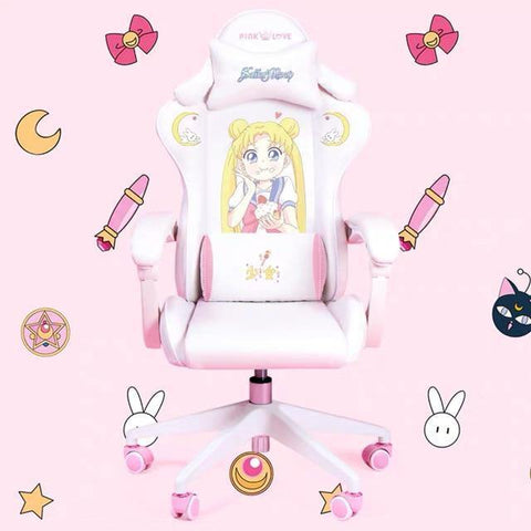 Cute Cartoon Gaming Chair - Gamer Z Paradise