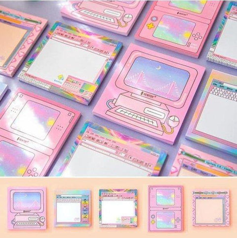 Cute Gamer/Computer Sticky Note Memos - Gamer Z Paradise