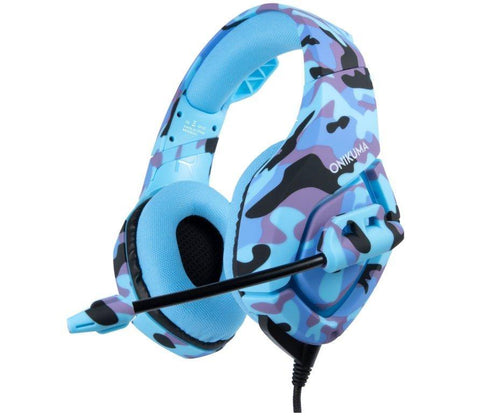 Destruction Camouflage Gaming Headset - Gamer Z Paradise