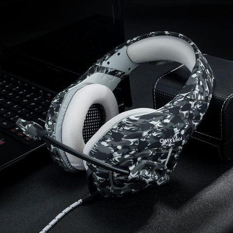 Destruction Camouflage Gaming Headset - Gamer Z Paradise