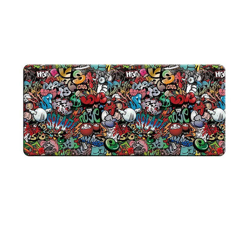 Doodle Mouse Pad Gaming Keyboard Cartoon Mouse Pad Large Thickening - Gamer Z Paradise