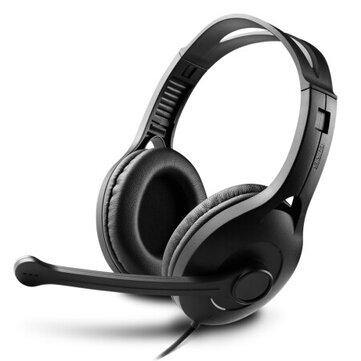 EDIFIER K800 USB Plug Adjustable Headset Student Online Lessons Headphone Stereo Bass Earphone with Microphone for PC Computer Laptop - Gamer Z Paradise
