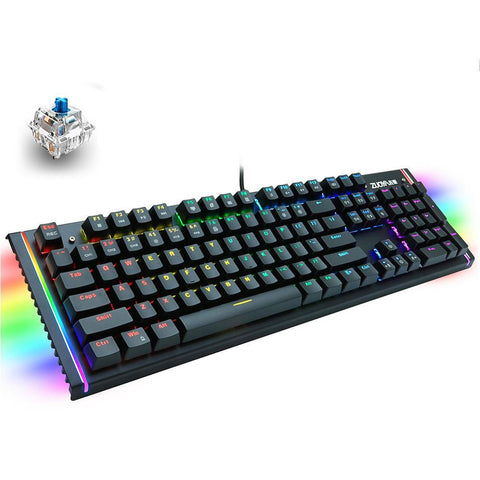 Game Mechanical Keyboard Green Axis Red Axis Backlit Keyboard - Gamer Z Paradise