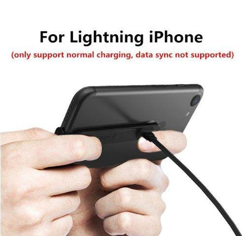 Gaming comfortable grip charging cable L bend phone cable - Gamer Z Paradise