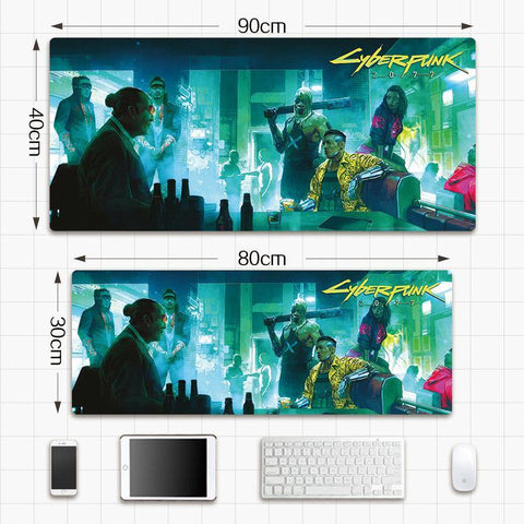 Gaming laptop keyboard pad table mat - Gamer Z Paradise