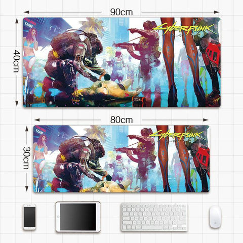Gaming laptop keyboard pad table mat - Gamer Z Paradise