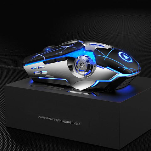 Gaming Mouse Wired Silent Gaming Mechanical Computer Desktop Notebook Office - Gamer Z Paradise