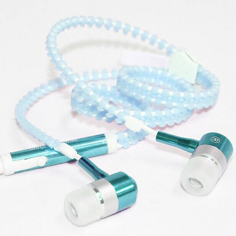 Glowing Zipper Earphones - Gamer Z Paradise