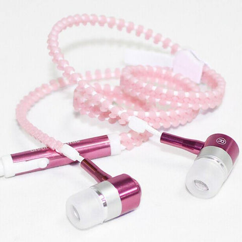 Glowing Zipper Earphones - Gamer Z Paradise
