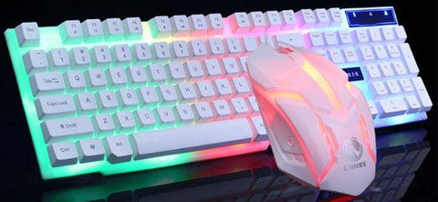 GTX300 Gaming CF LOL Gaming Keyboard Mouse Glowing Set - Gamer Z Paradise