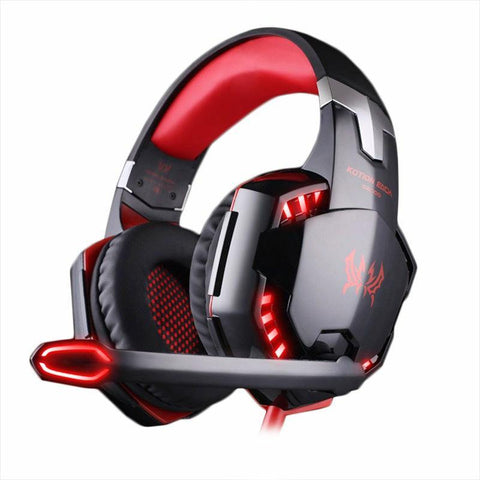 Head-Mounted Heavy Bass Gaming Headset With Microphone Noise Reduction - Gamer Z Paradise