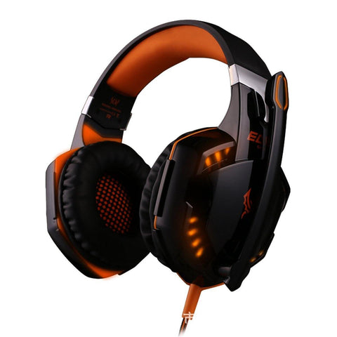 Head-Mounted Heavy Bass Gaming Headset With Microphone Noise Reduction - Gamer Z Paradise