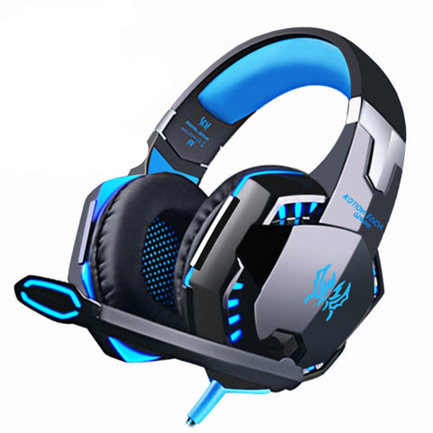 Head-Mounted Heavy Bass Gaming Headset With Microphone Noise Reduction - Gamer Z Paradise