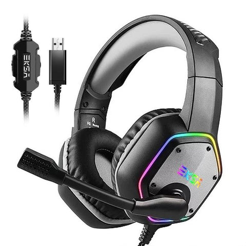 Head-mounted USB flash gaming headset - Gamer Z Paradise