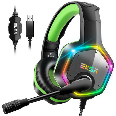 Head-mounted USB flash gaming headset - Gamer Z Paradise